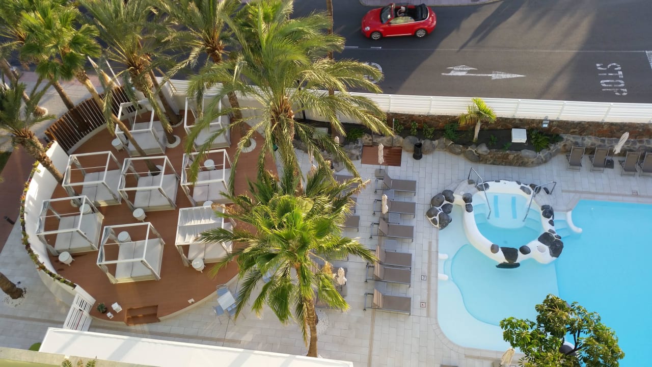 Blick von der 12. Etage Hotel LIVVO Anamar Suites