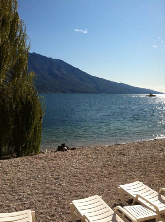 Ausblick aus unserem Zimmer Villa Romantica Beach Resort