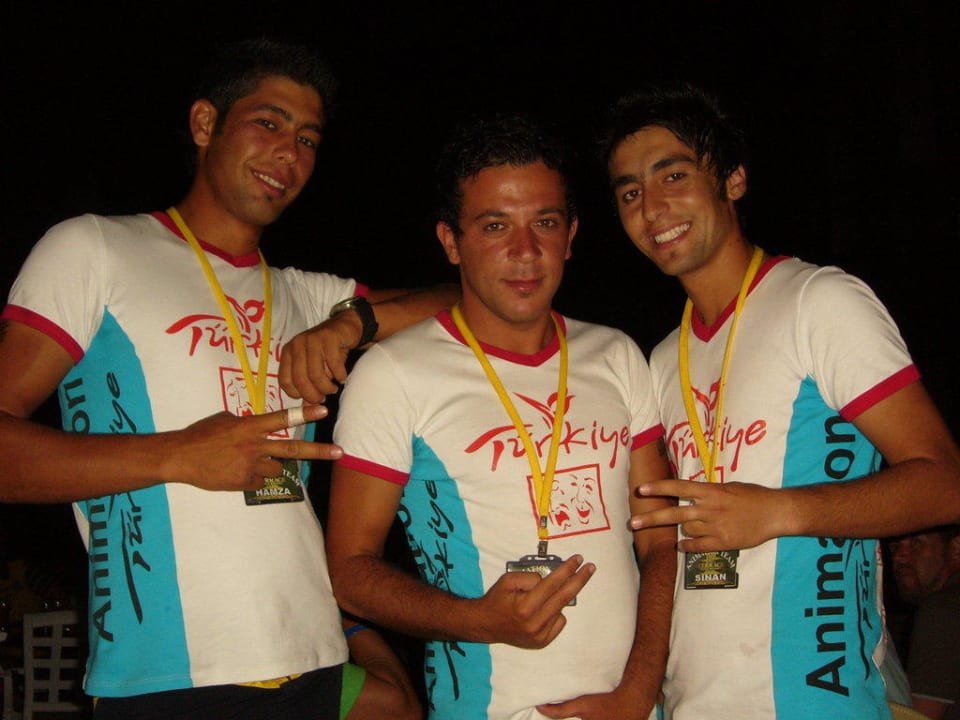 Animateure Hamza, Mehmet und Sinan Hotel Terrace Beach Resort