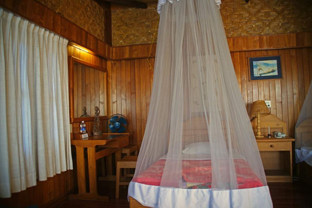 Teil des Zimmers Hupin Inle Khaung Daing Village Resort