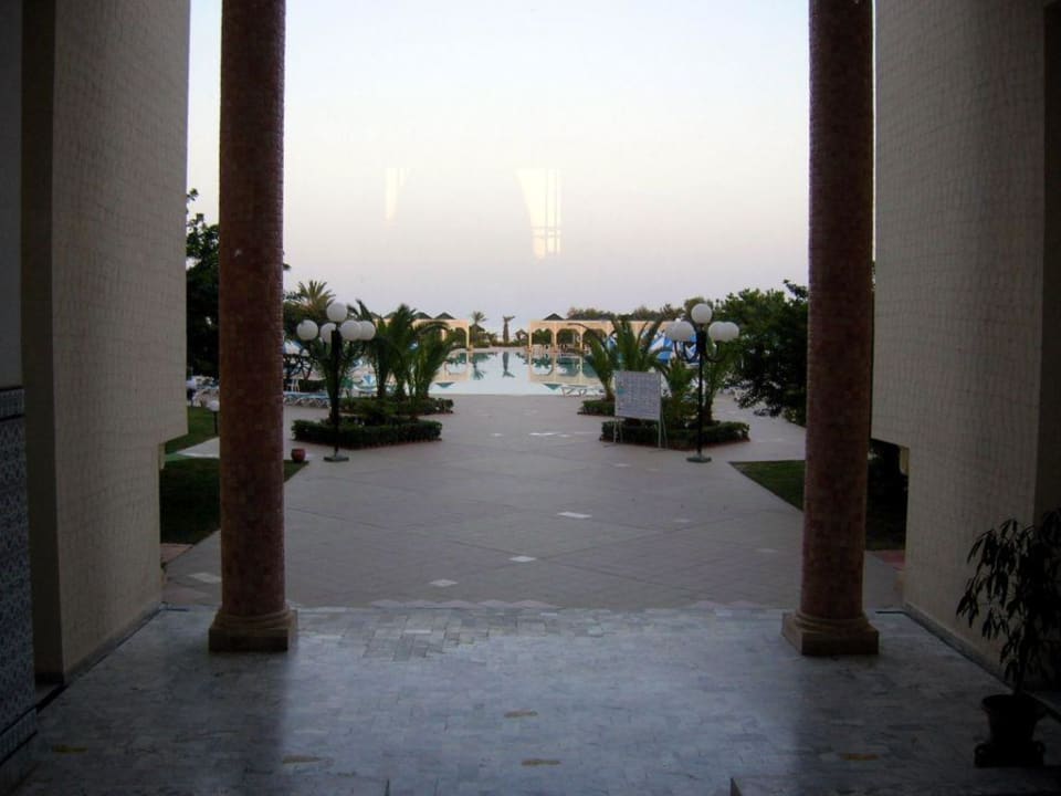 Ausblick nach hinten von der Eingangshalle Sentido Marillia Resort & Spa