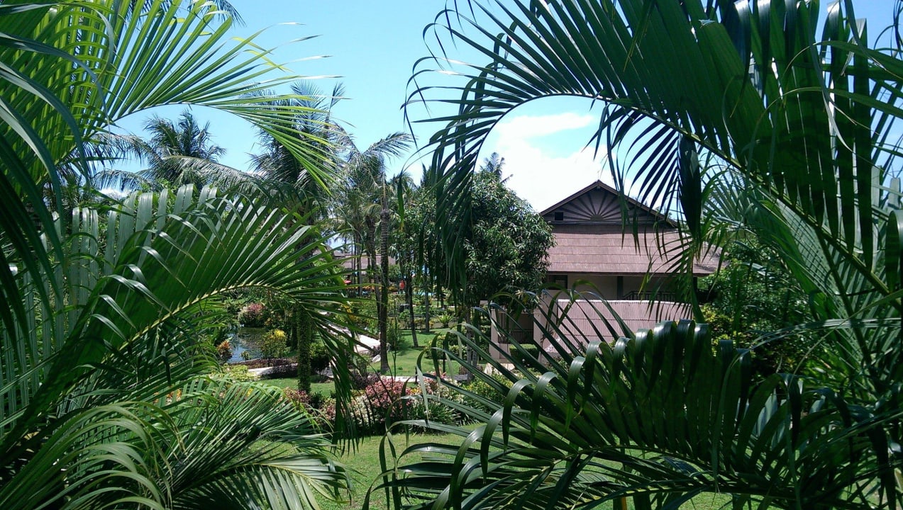 Blick vom Balkon The Andamania Beach Resort & Spa