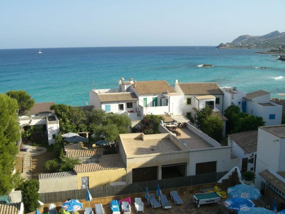 Balkonsicht Hotel Clumba