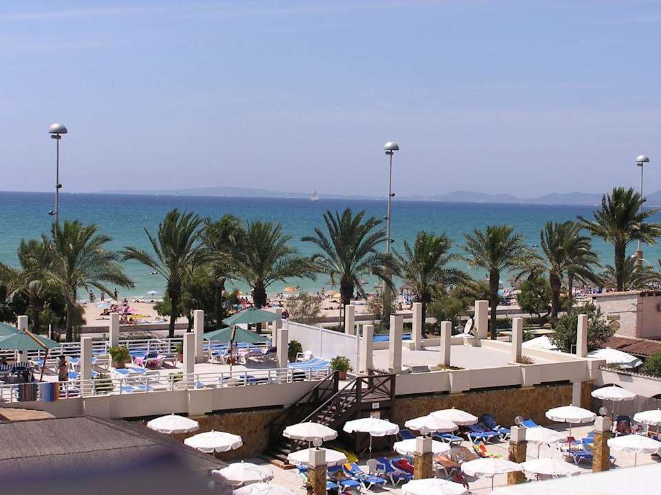 Blick vom Balkon Iberostar Waves Bahia de Palma