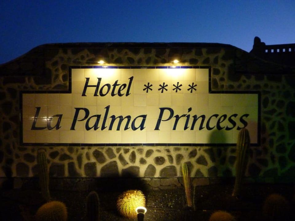 Am Eingang La Palma Princess