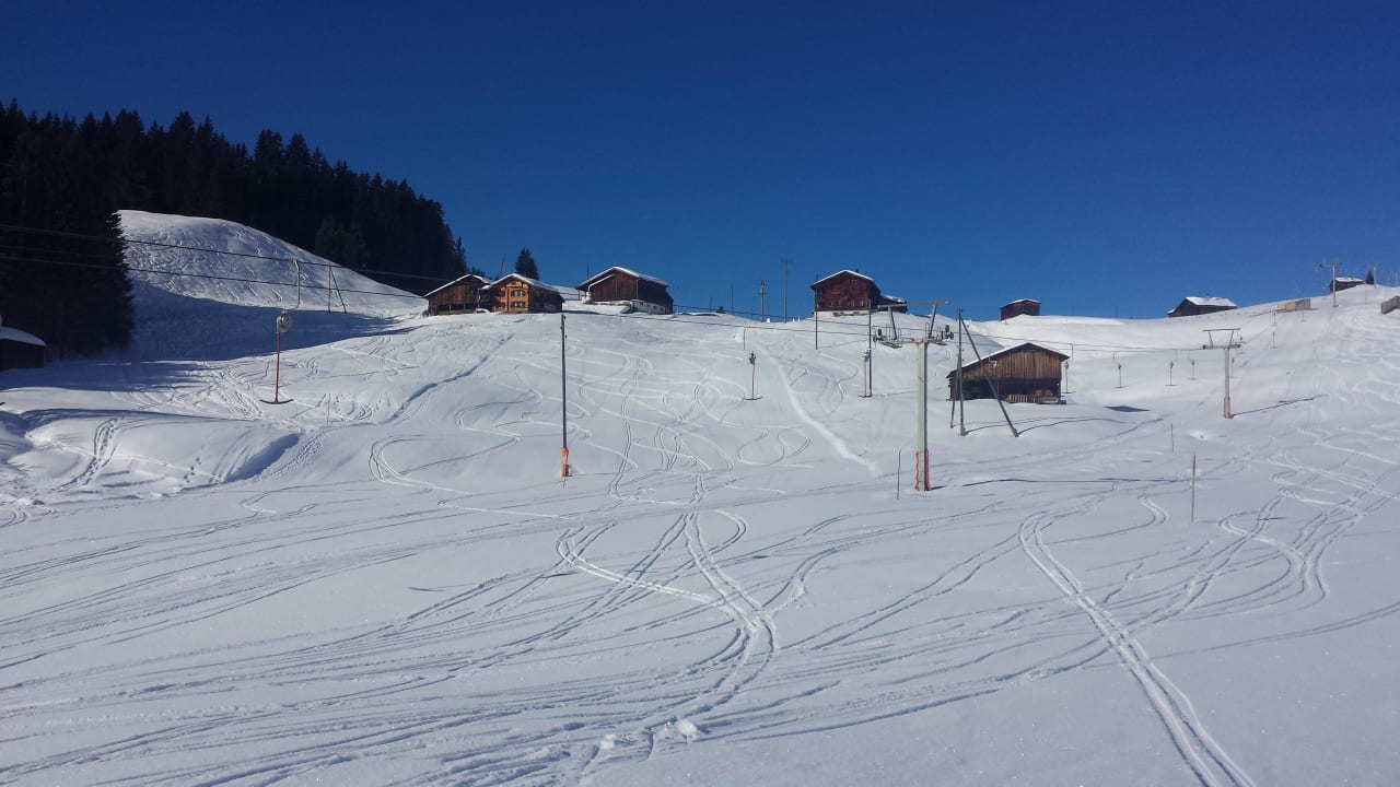 Piste Skilift Junker Hotel Minotel Madrisajoch