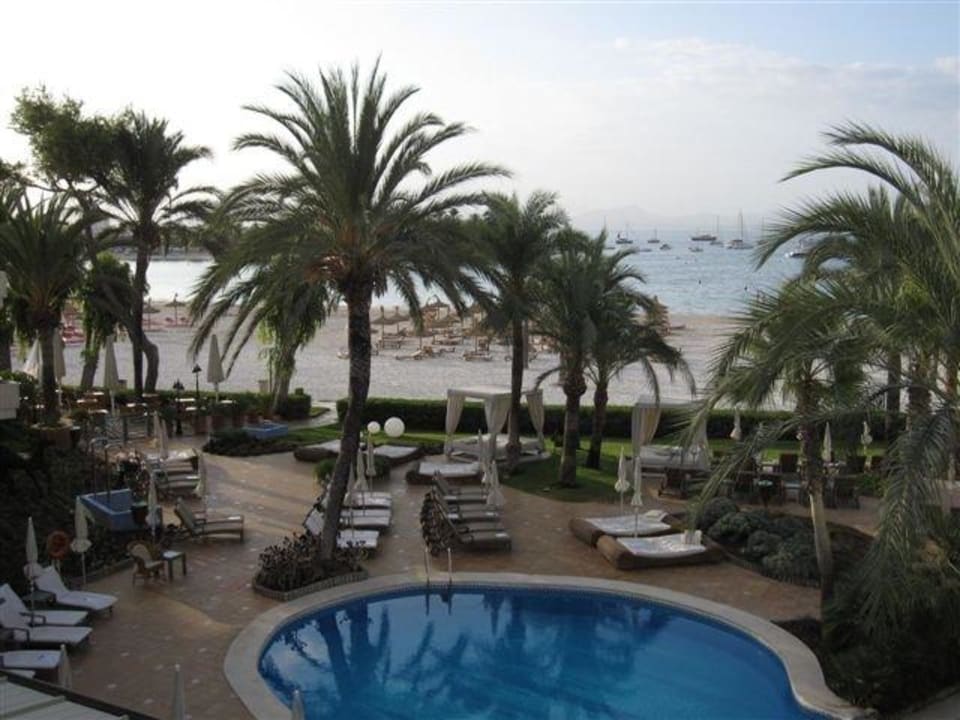 Blick über den Pool zum Strand VIVA Golf - Adults only 18+