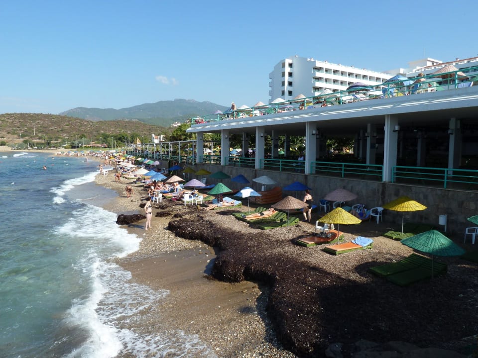 Strand mit Liegeflächen Hotel Grand Efe