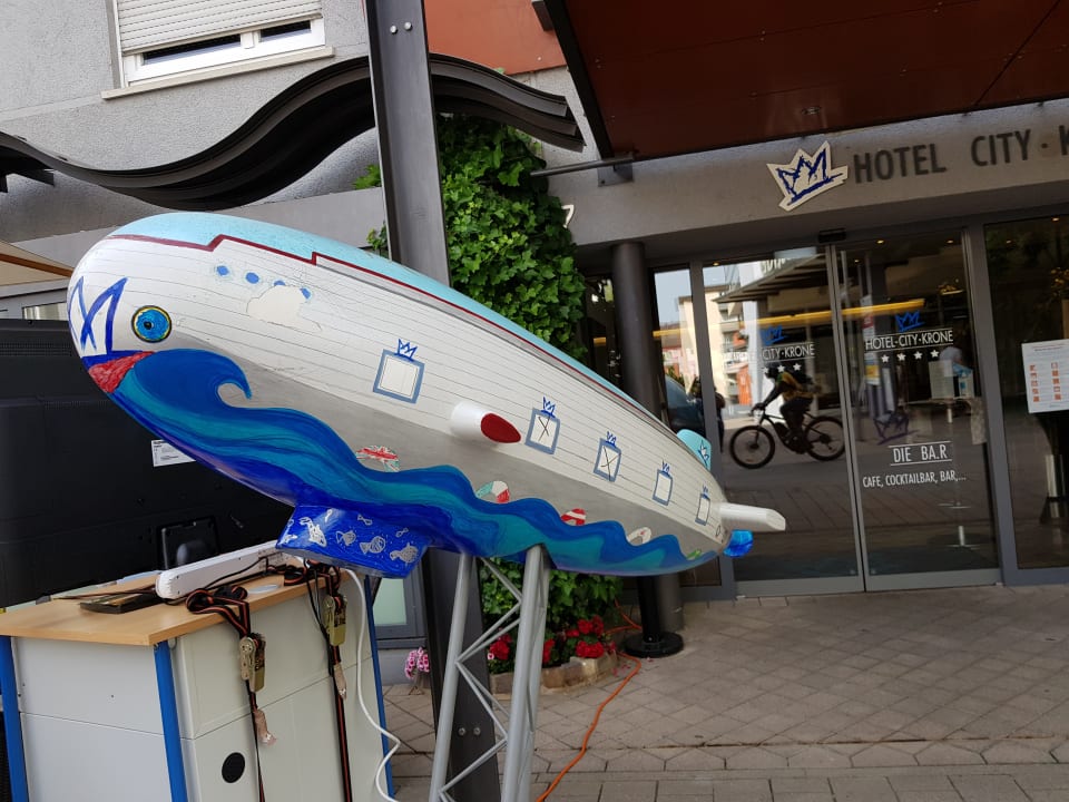 Außenansicht Hotel City Krone