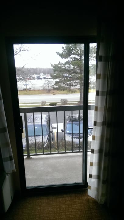 Balkon Hotel Courtyard Detroit Metro Airport Romulus