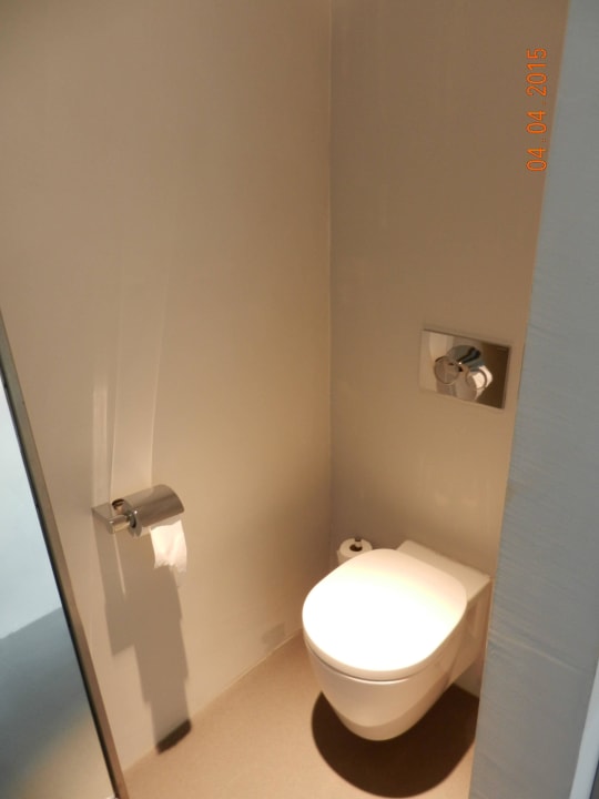 WC ohne Tür Hotel Het Arresthuis