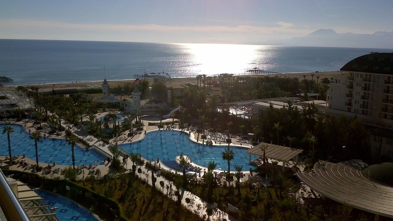 Abendstimmung vom 8.Stock Hotel Delphin Imperial