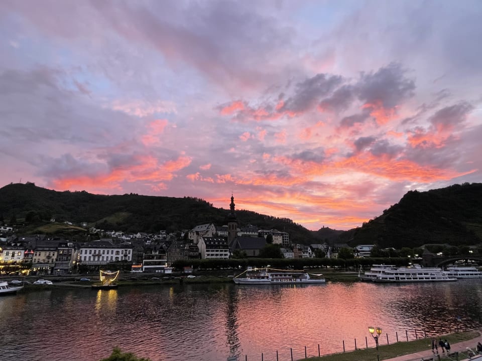 Ausblick Moselstern Hotel Brixiade & Triton
