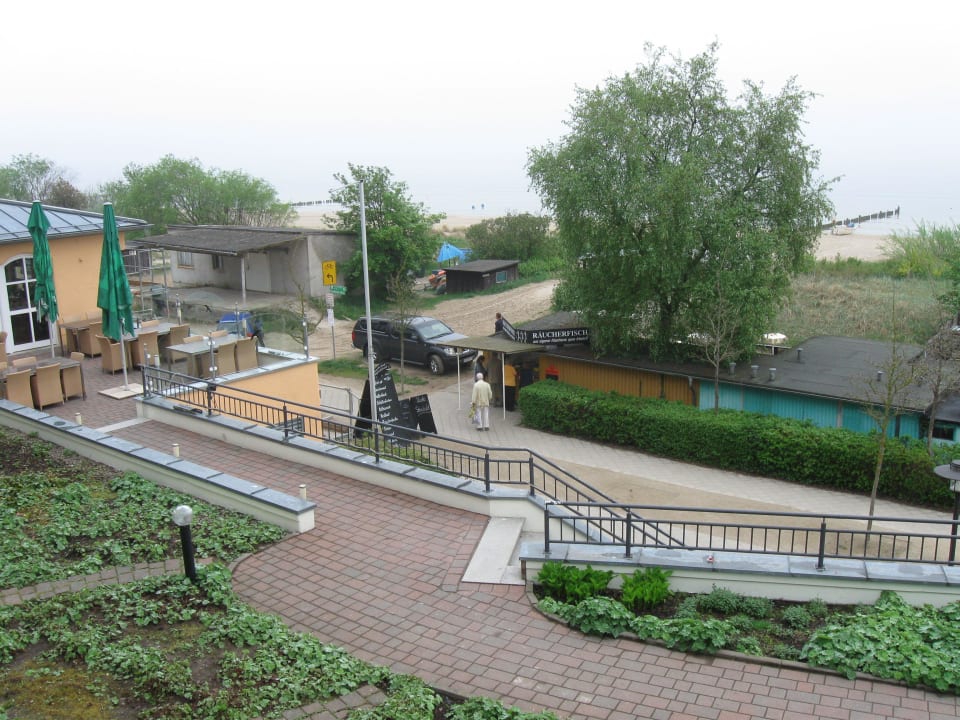 Weg zum Frühstückslokal Villa Sommerfreude