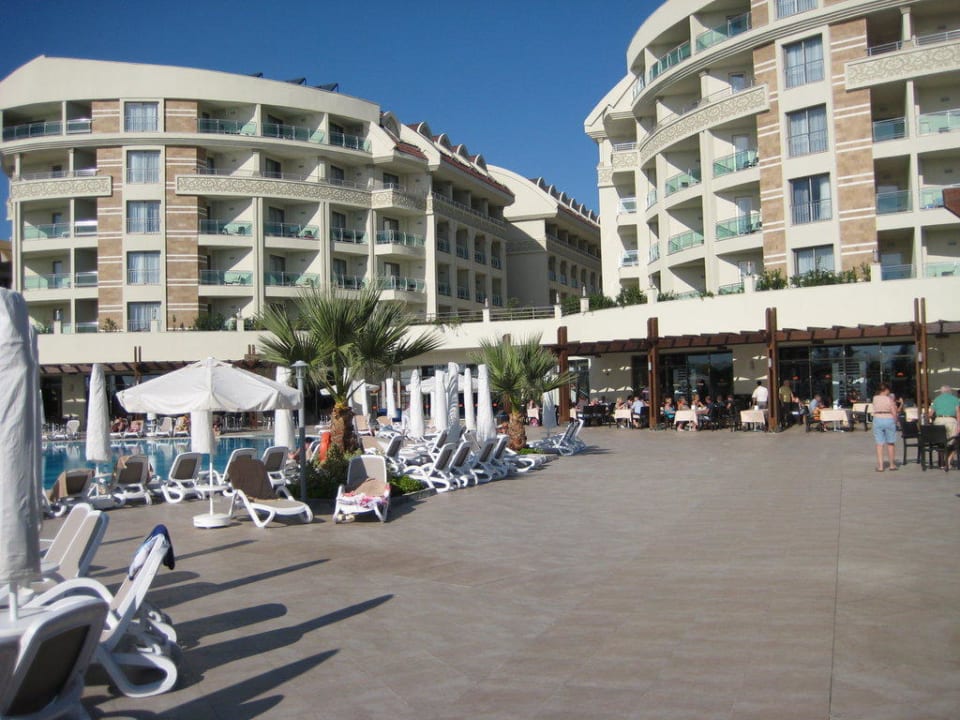 Blick vom Pool Seamelia Beach Resort