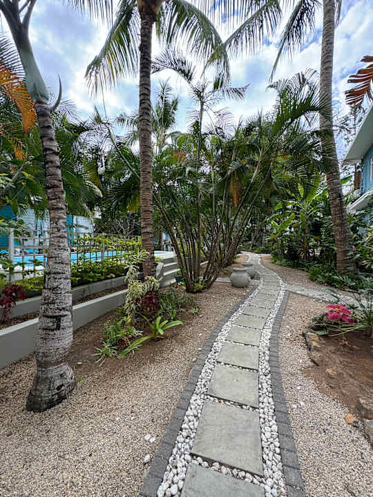 Gartenanlage Hotel Bleu De Toi