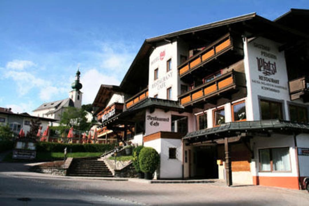 Hotel von Strasse aus Hotel Platzl