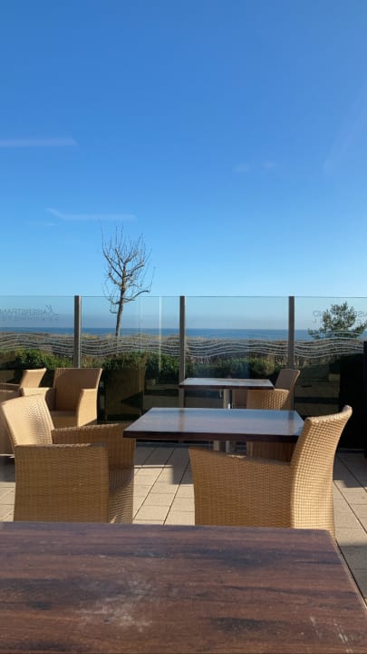 Ausblick SEETELHOTEL Kaiserstrand Beachhotel