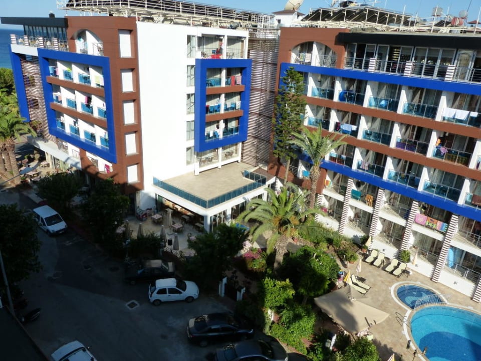 Foto aus dem Nachbarhotel Gardenia Hotel