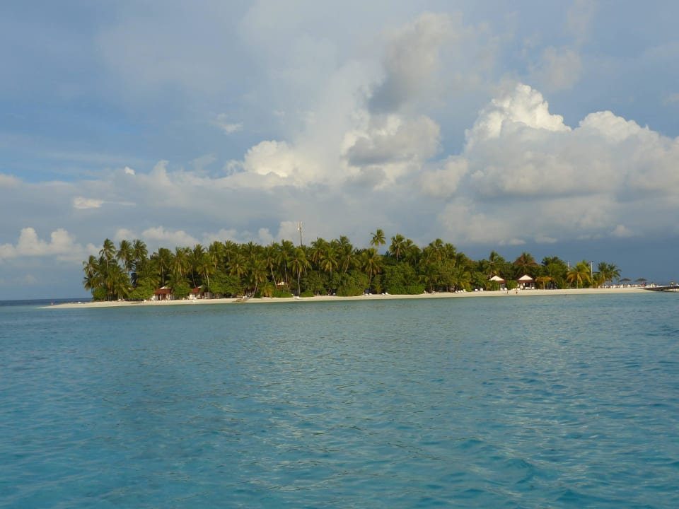 Blick auf die gesamte Insel ananea Diamonds Athuruga