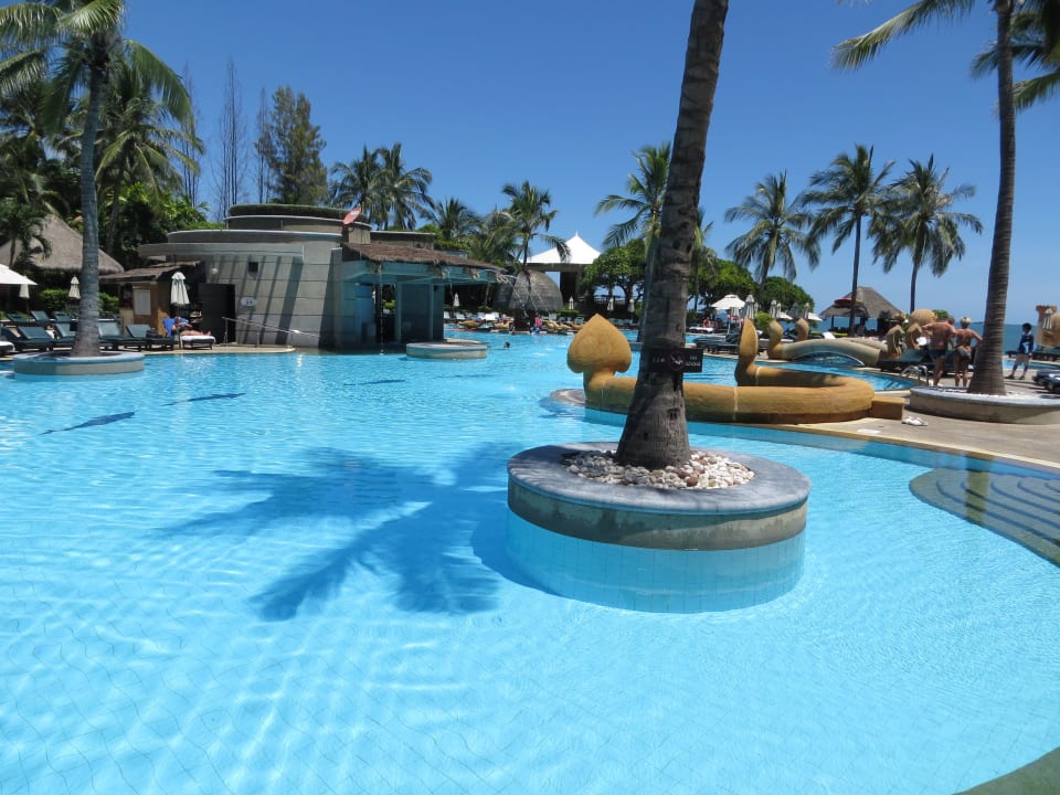 Ruhiger und perfekter Pool Hilton Hua Hin Resort & Spa