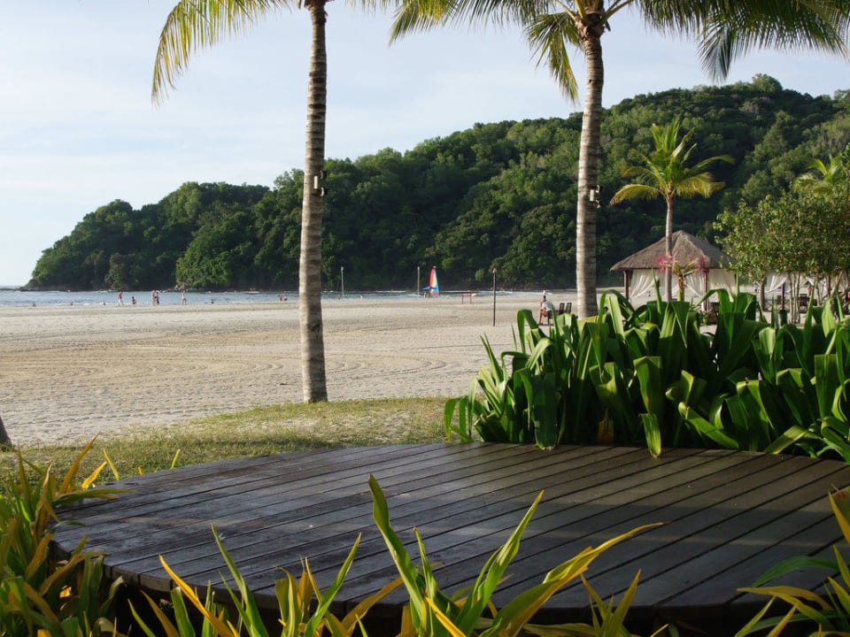 Strand vom Rasa Ria Resort Shangri-La's Rasa Ria Resort & Spa