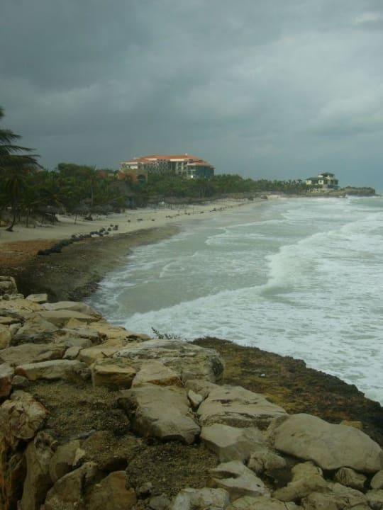 Strandblick  bei schlechtem Wetter Hotel Melia Varadero