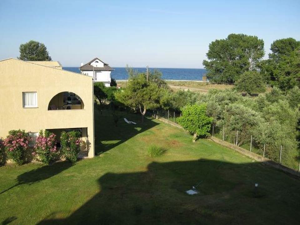 Blick vom Balkon alltoura Club Hotel Poseidon Palace