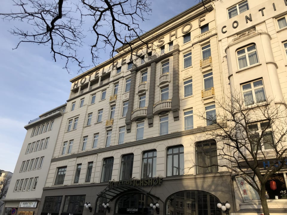 Außenansicht Reichshof Hamburg