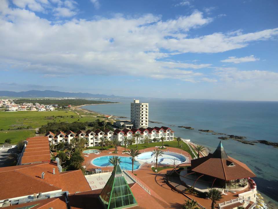 Blick aus der 9. Etage Salamis Bay Conti Resort Hotel & Casino