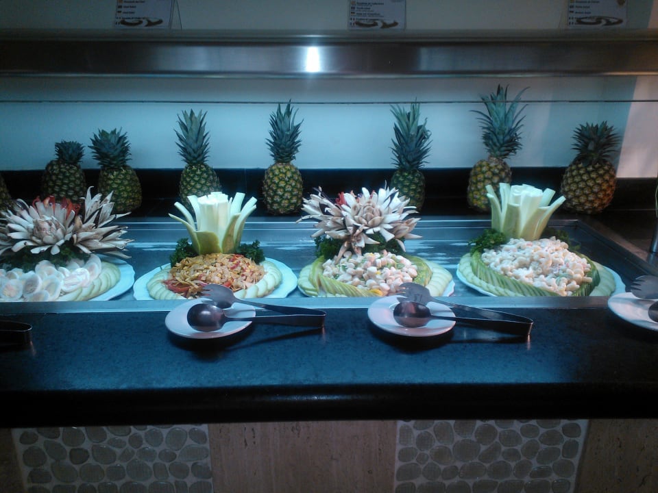 Alles da!Und das Auge isst mit! Grand Palladium Select Bávaro Resort & Spa