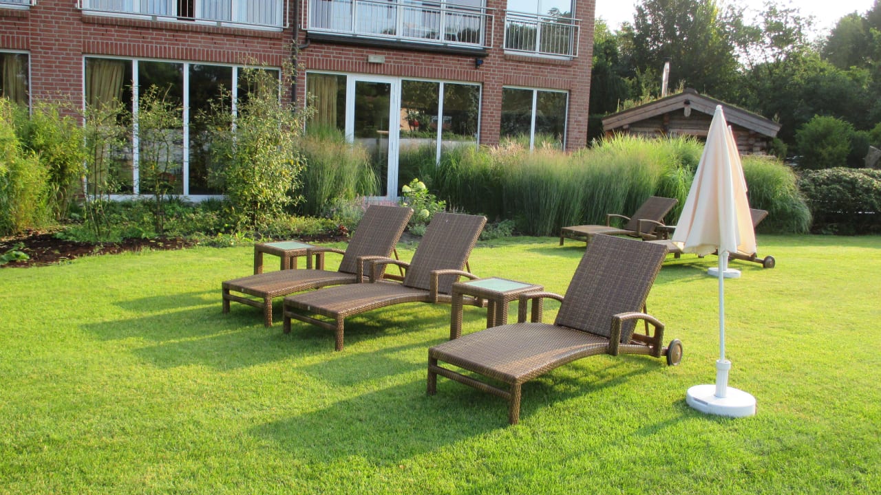 Gartenanlage Romantik Hotel Jagdhaus Eiden am See