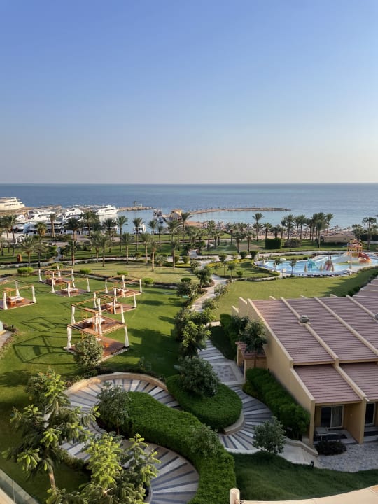 Ausblick Hilton Hurghada Plaza