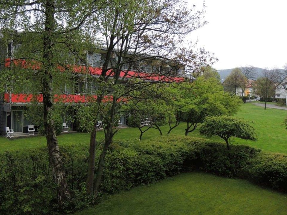 Blick vom Balkon PLAZA INN Goslar