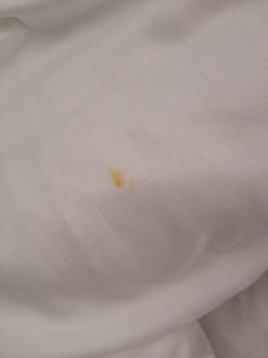 Bettwäsche, nachdem es frisch bezogen wurde DORMERO Hotel Hannover