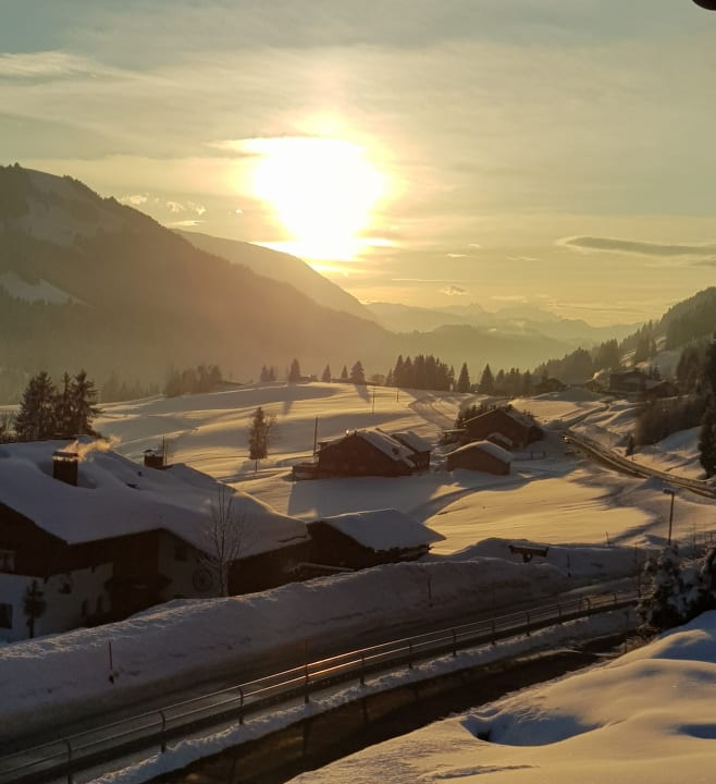 Blick von unserem Balkon Gästehaus Säntisblick
