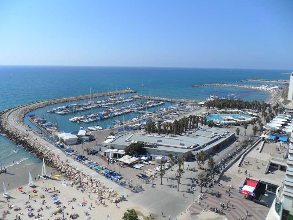 Widok na morze Hotel Crowne Plaza Tel Aviv Beach