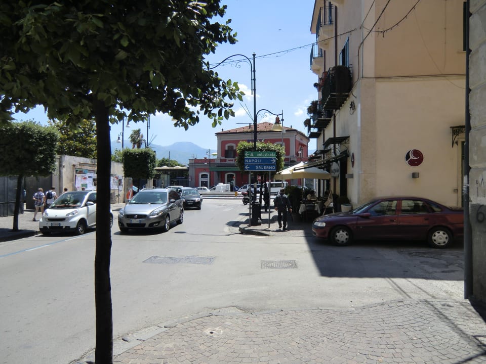 Zufahrtstrasse Hotel Diana Pompei