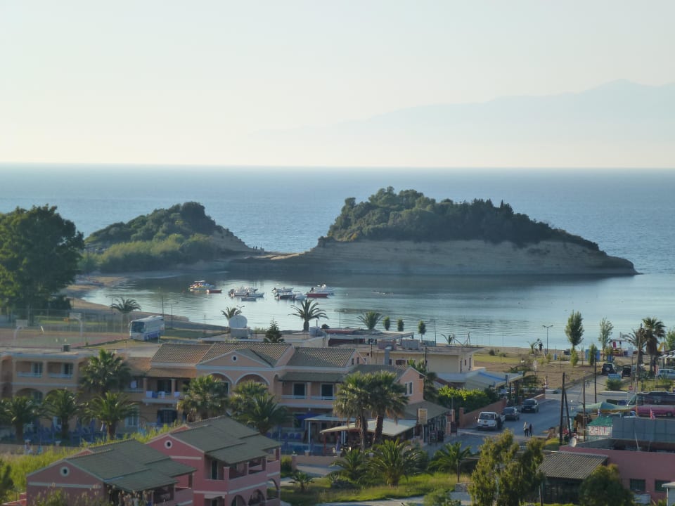 Blickrichtung links Panorama Sidari Hotel