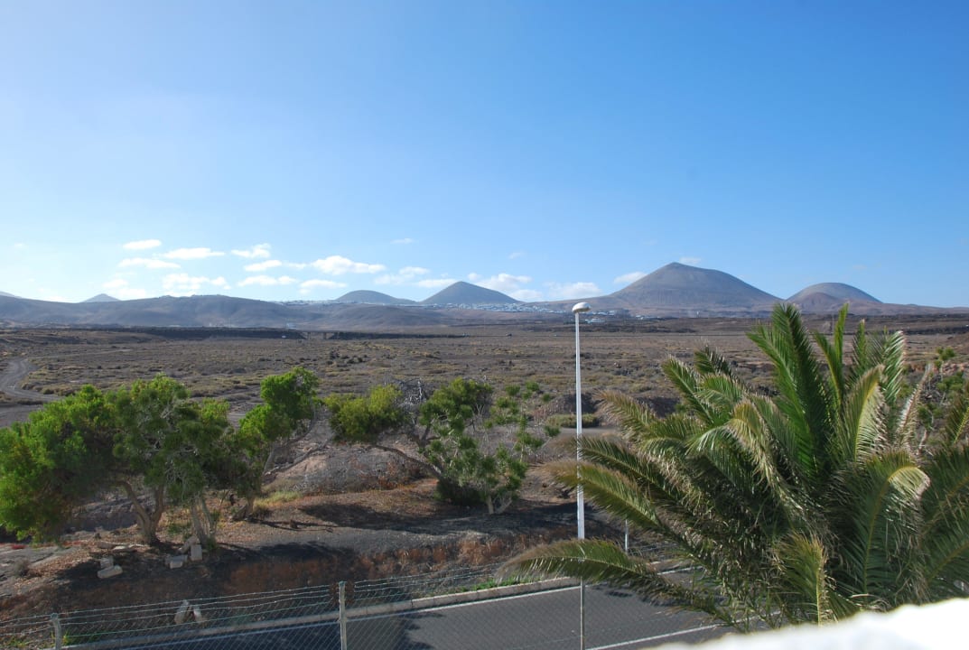 Ausblick von unserem Balkon Hotel Floresta