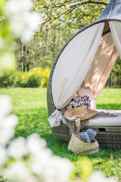 Gartenanlage Ihr Boutique I Glück´s Hotel Fichtenwald