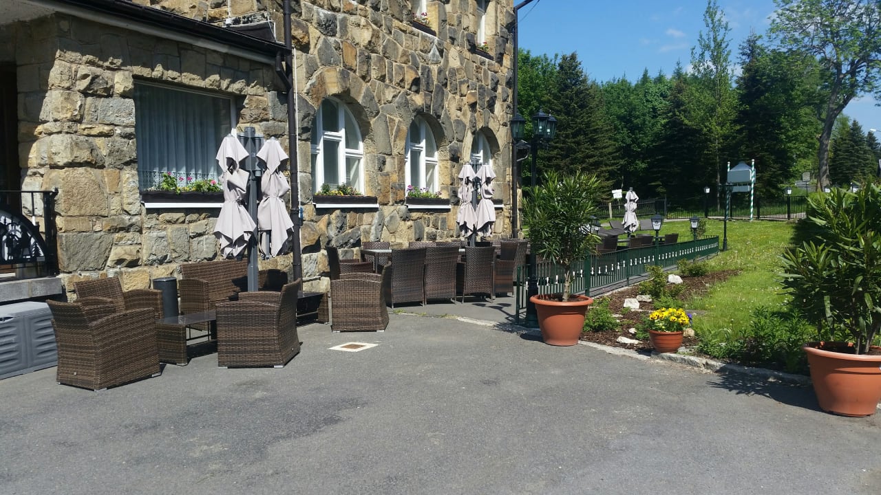 Außenansicht Landhotel Wettin