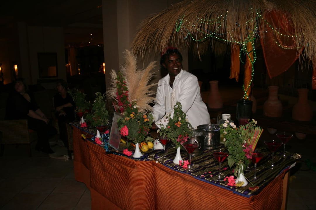 Acceuil apéritif Vincci Safira Palms