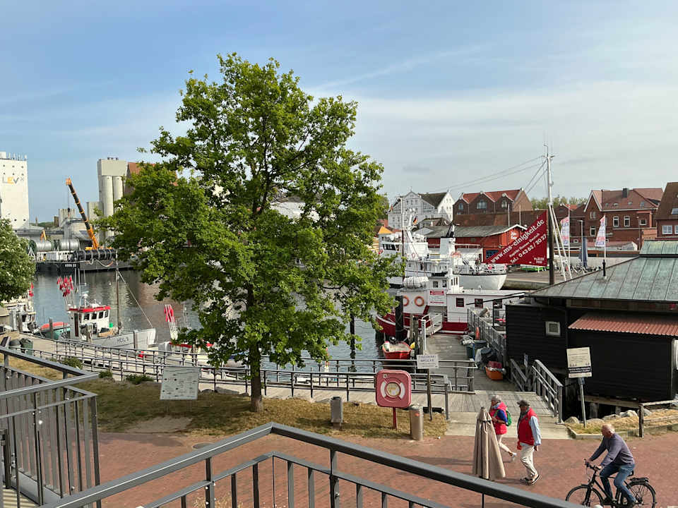 Ausblick Hafenhotel Meereszeiten