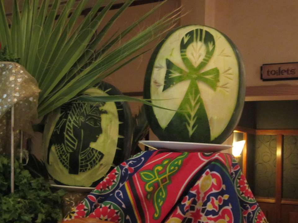 Deco beim Buffet Pickalbatros Palace Resort