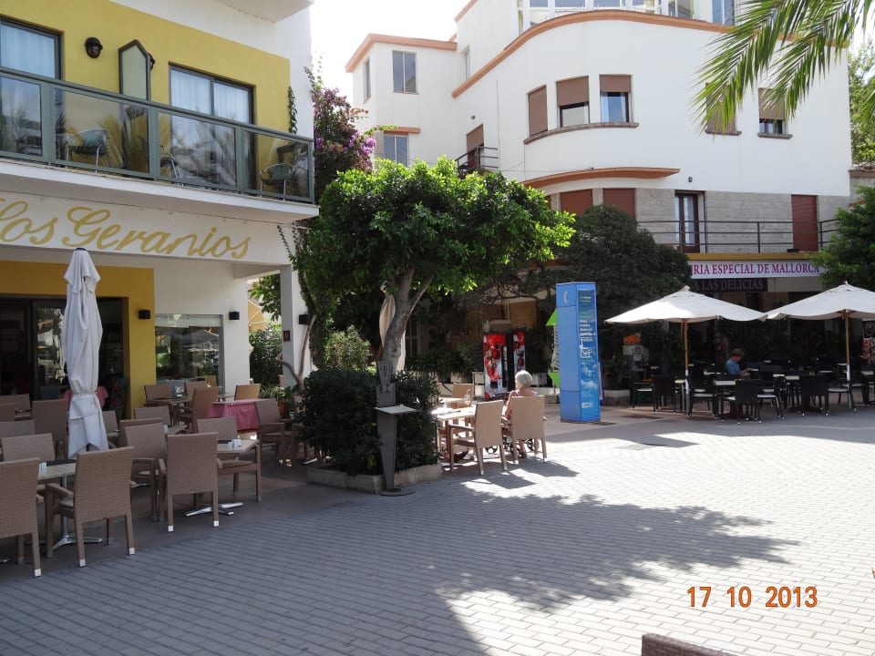 Das Hotelcafe Hotel Los Geranios