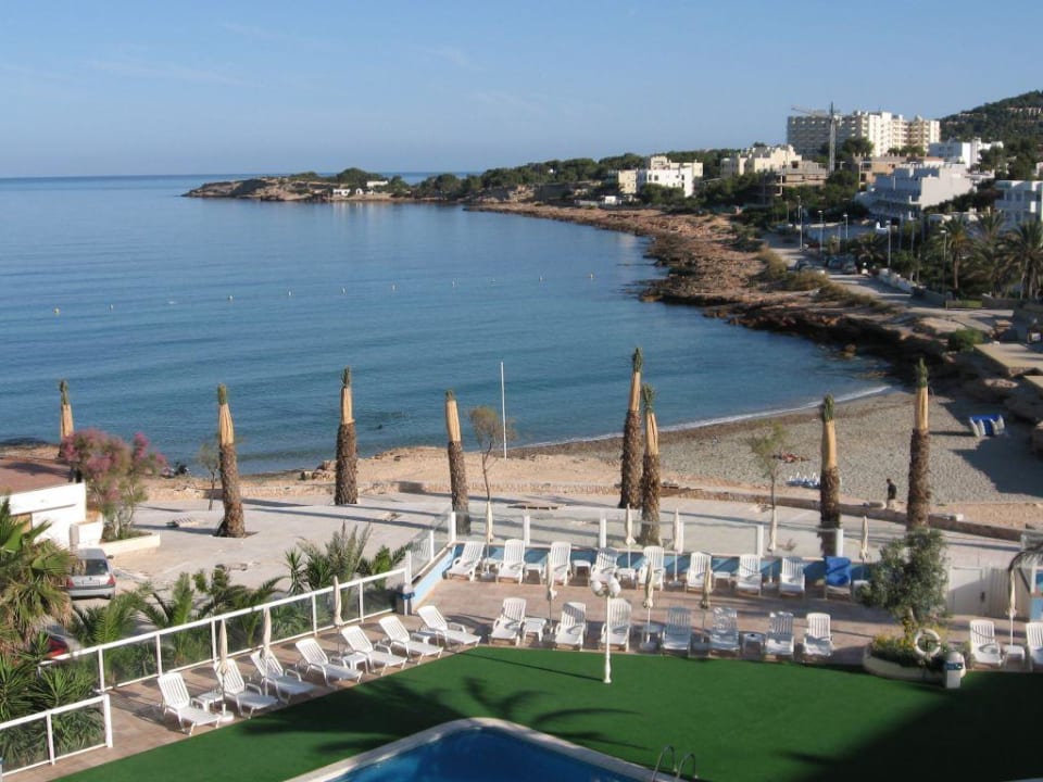 Der wirklich kleine Strand am Hotel Blau Park Hotel-Apartamentos Blau Parc