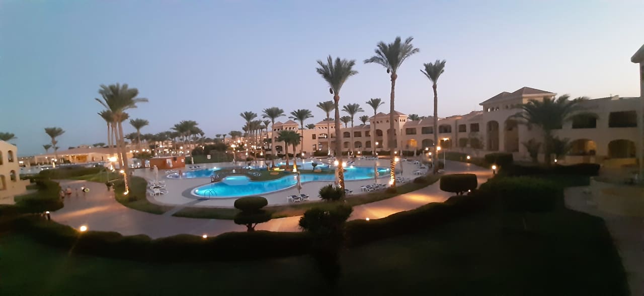 Ausblick Cleopatra Luxury Resort Makadi Bay