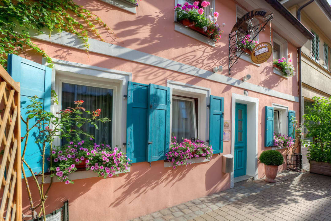 Hotelchen von außen Hotelchen Garni am Theater