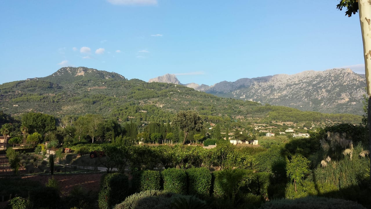 Blick vom Zimmereingang Finca Ca N'Aí